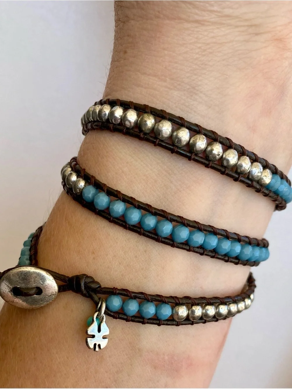 Lucky Brand wrap around bracelet - Picture 1 of 4